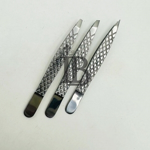 Pinces à épiler en acier inoxydable de qualité supérieure, durables, argentées et polies, pinces à épiler de qualité supérieure, pinces à épiler très vendues - Product Image 1