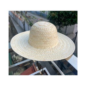 Sombrero Panamá de ala ancha tejido a mano con bordado vietnamita de algas marinas y logotipo personalizado, unisex, para todas las estaciones, ideal para promociones. - Product Image 5