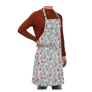 Customizable Cotton Printed <b>Kitchen</b> <b>Apron</b> With Logo Available In Various Sizes Styles Direct Wholesale From Manufacturer India - Product Image 2