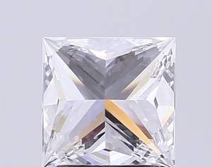 Prix d'usine, grande taille 4.00 CT, diamant de laboratoire taille princesse, couleur F, clarté VVS2, haute qualité, vente en gros, Shreeraj - Product Image 3