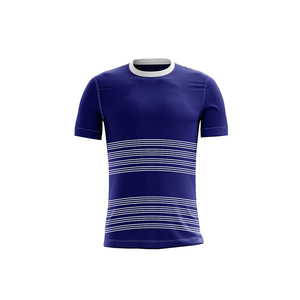 Camiseta de fútbol para hombre de marca privada, tejido transpirable, ajuste elástico, ideal para fútbol, práctica de fútbol, ligera. - Product Image 1