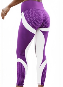 Custom Hot New Women's Yoga Pants Solid <b>Pattern</b> Compression <b>Leggings</b> with Elastic Waist Closure - Product Image 5