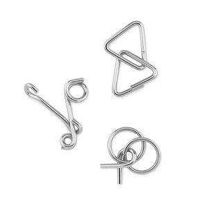 Set di 3 Puzzle in metallo per adulti - Product Image 4