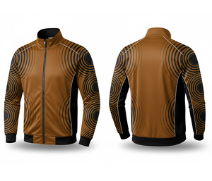 Custom Teamwear Zip <b>Jacket</b> Full Sublimation Printing <b>Warm</b> Breathable Quick Dry | Sizes <b>Men</b> Women Youth | Training <b>Jacket</b> - Product Image 4