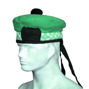 Sombreros Balmoral de Lana Verde de Primera Calidad 2026 / Gorras Tradicionales Escocesas al por Mayor OEM ODM - Product Image 2