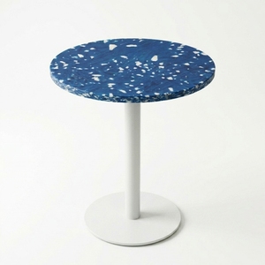 Mesa de Centro de Plástico Reciclado, Diseño Moderno, Impermeable, Duradera, Ecológica, Muebles para el Hogar, Escuela, Sala de Estar, Hotel, Uso en Interiores, Metal - Product Image 1