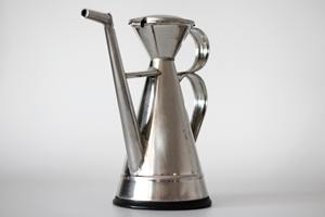 Jarra con acabado plateado de estilo único, elegante utensilio para servir té, café y leche en casa y en la mesa de comedor, procedente de la India. - Product Image 4
