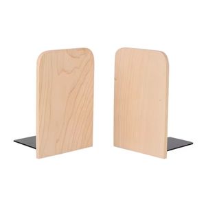 Paire d'entretoises à livres en bois en forme d'éléphant, design sculpté orné, décoratives, artisanales, écologiques, artistiques, rustiques, organisateur pour la maison et le bureau - Product Image 5