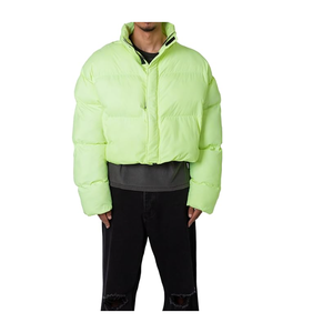 Top Selling Unisex Eco-Friendly Hooded Puffer <b>Jacket</b> High Quality <b>Waterproof</b> Winter Stree-wear Unisex <b>Jackets</b> - Product Image 1