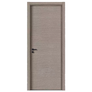 Catálogo de Diseños de Puertas de Madera, Puertas de Madera MDF con Película de PVC, Simples, de Teca, Impermeables e Insonorizadas para Venta al por Mayor - Product Image 4