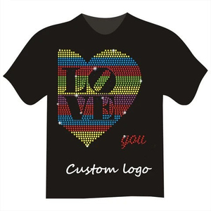 เสื้อยืดฮู้ดดี้แขนสั้นทรงโอเวอร์ไซส์ ดีไซน์วินเทจประดับคริสตัล แบรนด์ Glory Custom Design ผลิตจากผ้าฝ้าย 100% เป็นมิตรต่อสิ่งแวดล้อม เหมาะสำหรับทั้งชายและหญิง - Product Image 5