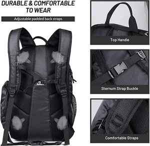 Sac de sport léger en nylon sur mesure avec doublure en polyester, qualité supérieure, sac de basketball le plus vendu - Product Image 3