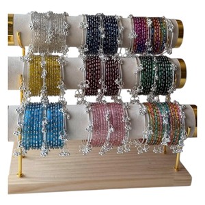 Nouveaux designs 2026 – Ensembles de bracelets en verre coloré de style cachemiri, tailles personnalisées, style indien, pakistanais, punjabi – Bijoux en gros pour femmes - Product Image 1