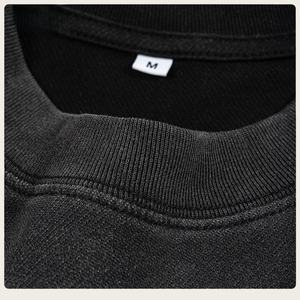 Camisetas de Hombre al por Mayor, 100% Algodón, Lavado Ácido, Estampado en Serigrafía, 220g, Diseño en Blanco, Bajo sin Rematar, Desgastadas, Estilo Vintage - Product Image 2
