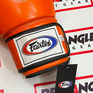 ถุงมือชกมวย Fairtex MMA แบบสั่งทำพิเศษสำหรับฝึกซ้อมและต่อสู้ คุณภาพสูง สำหรับมวยไทย หนังวัวแท้ พร้อมตะขอเกี่ยว - Product Image 3