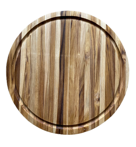 Planche à découper en bois d'acacia en gros avec poignées - Écologique et durable, design moderne et luxueux pour les aliments cuisinés, la pizza, le steak - Product Image 1