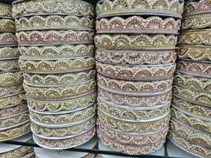 Fil à broder en polyester hydrosoluble de haute qualité et écologique pour vêtements féminins, robes, couleur personnalisée, taille 6 pouces - Product Image 5