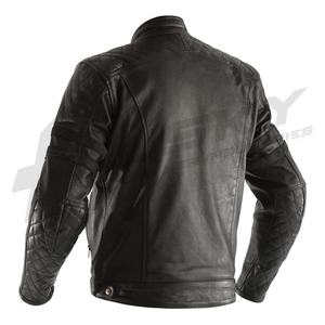 2023 nouveauté personnalisé en cuir véritable veste de course hommes Style occidental vêtements de sport imperméables grande taille coupe-vent - Product Image 2