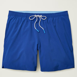 กางเกงว่ายน้ำชายขายส่งสั่งทำพิเศษสำหรับฤดูร้อน เอวยางยืด พิมพ์ลาย โพลีเอสเตอร์ 100% ระบายอากาศ กันลม คุณภาพสูง แห้งเร็ว - Product Image 6