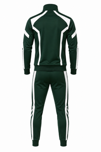 Ropa Deportiva HMA SPORTS, Conjunto Deportivo Completo Unisex, Ecológico, Transpirable, de Secado Rápido, Estampado Sólido, Cortavientos, Ligero, para Primavera - Product Image 5