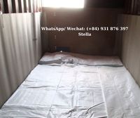 Matelas en caoutchouc latex blanc brillant de qualité supérieure, fabriqué en usine directe au Vietnam, 60% DRC, faible teneur en ammoniaque, avec des matériaux naturels, fournisseur asiatique