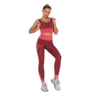 Leggings Deportivos de Cintura Alta para Mujer, 100% Poliéster, Estilo Sólido, con Bolsillo Lateral, Secado Rápido, para Gimnasio, Fitness y Yoga - Product Image 2