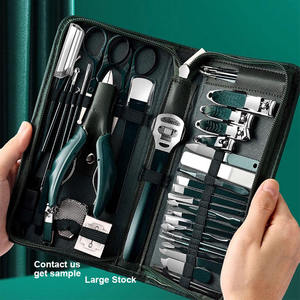 Top Selling <b>Manicure</b> Pedicure Set High Quality Custom Made Stainless Steel Lightweight <b>Manicure</b> <b>Kit</b> With Customized Packaging - Product Image 5