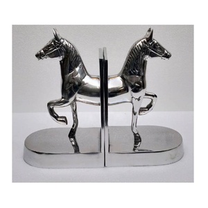 ที่ใส่หนังสือม้าโลหะตกแต่งสำหรับแสดงหนังสือไฟล์นิตยสาร-ตู้โชว์บ้านหรือสำนักงาน - Product Image 1