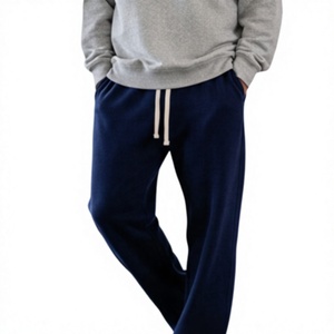 Hot Style Autumn Casual Custom Woolen Midweight Straight Vintage <b>Jogger</b> Pants Drawstring Closure Eco-Friendly Breathable - Product Image 5
