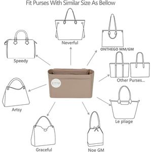 Organizador Pequeño Bei para Bolsos de Mujer, Compatible con Bolsos Speedy, Accesorio Organizador para Bolsos - Product Image 3