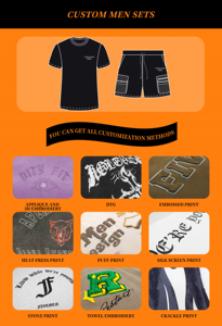 เสื้อยืดสกรีนลายพรีเมียมสีส้มล้วน สไตล์สตรีทแวร์ ผ้าคอตตอน 100% คุณภาพสูง ทรงปกติ - Product Image 5