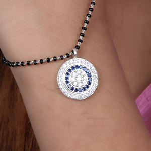 925 Silver Blue Sapphire <b>Bracelet</b> for Women Handmade Wholesale Everyday Bloomian Daily Wear Unisex Jewelry Engagement Bulk Her - Product Image 2
