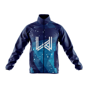 OEM ODM Men's Spring wear Turtle Neck Nylon Coated Windbreaker Zipper Jacket Custom Front Logo Windproof <b>Waterproof</b> Eco Friendly - Product Image 1