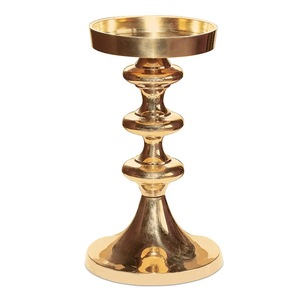 Most Demanded Brass Candle <b>Stand</b> with Elegant Tiered Design for Home Decoration - Product Image 3