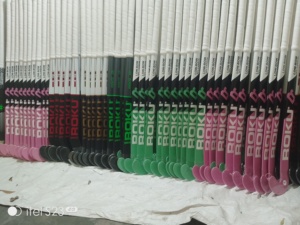 Bâton de hockey sur gazon professionnel de haute qualité 100 % fibre de carbone, modèle Low-Bow-30% Roku Hockey personnalisable 24 - Product Image 2
