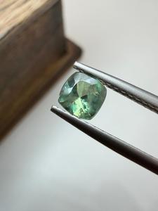 Alexandrite naturelle taille coussin, couleur verte changeante, 5x5mm, 0.62ct, pierre libre, origine indienne, pièce de collection pour bijoutier - Product Image 3