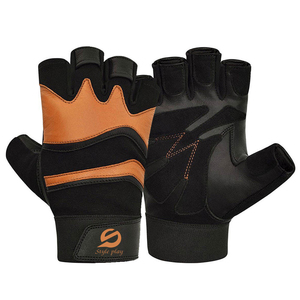 Custom Logo Half Finger Gym <b>Gloves</b> Fitness Exercise with Anti-Sweat Palm Grip Padded Breathable Gym <b>Gloves</b> - Product Image 1