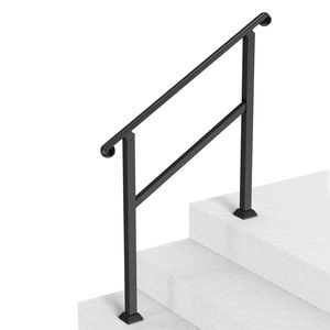 Kit Corrimano per Scale da Interno/Esterno a 2-3 Gradini, Facile Installazione, Dispositivi di Assistenza per Gradini Sicuri - Product Image 6