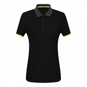 เสื้อโปโลพรีเมียมสำหรับผู้หญิง ขายส่ง OEM ปักโลโก้ตามสั่ง เสื้อโปโลผ้าคอตตอนปิเก้ สำหรับเล่นกอล์ฟและชุดทำงาน - Product Image 3