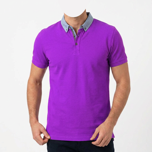 Camisa de Hombre de Algodón Piqué Sólido de Manga Corta, Tejida, con Botones al Frente, Estilo Casual, Corte Regular, 200g, Marca Personalizada - Product Image 1
