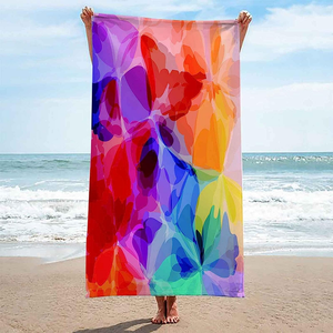 ผ้าขนหนูชายหาด น้ำหนักเบา แห้งเร็ว ซึมซับได้ดี ผ้าฝ้าย สำหรับห้องน้ำ อาบน้ำ สระว่ายน้ำ ผ้าขนหนูว่ายน้ำ ขนาดใหญ่พิเศษ ไม่ติดทราย - Product Image 3