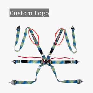 Arnés de Seguridad para Carreras TBRACING OEM ODM Personalizado de 2 Pulgadas FIA 8853-2016 de 6 Puntos, Patente de Taiwán, Ultrafino y de Alta Tensión - Product Image 2