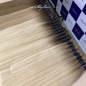 Peluca de Cabello Humano Vietnamita 100% Premium, Más Vendida, al por Mayor, con MOQ, Envío Rápido, Color Vietnamita 60, Doble Trama Genius - Product Image 2