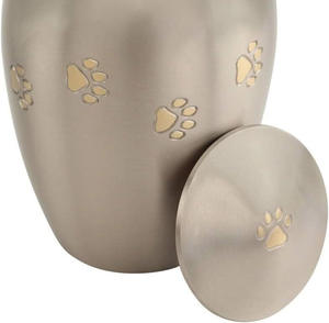 Urnas de Cremación para Mascotas de Acero Inoxidable, Modernas y de Lujo, para Cenizas de Perros, Hechas a Mano, Ecológicas - Product Image 6
