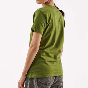T-shirt décontracté pour femmes de qualité supérieure, manches courtes, 100% coton, respirant, séchage rapide, tissu tricoté, fabriqué au Pakistan - Product Image 4