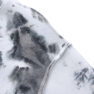 Sweat-shirt de jogging élégant à enfiler pour femmes, ajustable et confortable, avec corde ajustée, à revers, tricoté - Product Image 3