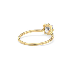 REYES 925 Sterling <b>Silver</b> GRA Certified Moissanite Engagement <b>Solitaire</b> <b>Rings</b> Sustainable Luxury Jewelry For Every Occasion - Product Image 4