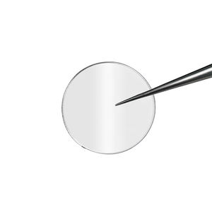 Plaque de diamant ronde monocristalline Aga9 de 10 mm de diamètre, polie des deux côtés, épaisseur de 0,4 mm - Product Image 1