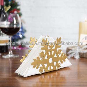 Porte-serviettes en métal en laiton avec design décoratif Parfait pour le stockage de papier de soie de haute qualité dans les hôtels et restaurants - Product Image 6