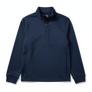 Sudadera Casual Oversize para Hombre con Cuello Alto y Cierre de Cremallera, de Poliéster/Algodón de 240 g/m², Resistente al Agua y al Viento, Estampada y Forrada - Product Image 2